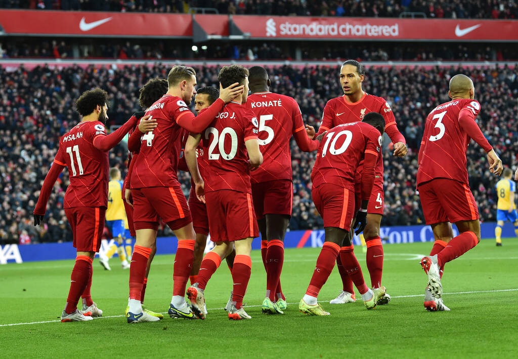 Premier League: Σκαρφάλωσε δεύτερη με τεσσάρα η Λίβερπουλ (vid+pics)