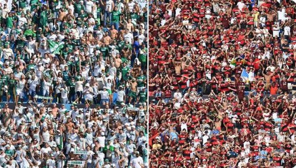 Copa Libertadores: Πρόταση γάμου στον τελικό! Φλαμένγκο ο γαμπρός, Παλμέιρας η νύφη! (photos)