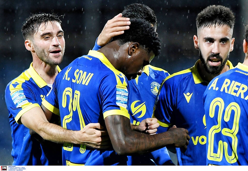 Αστέρας Τρίπολης-Ατρόμητος 6-2: «Καταιγίδα» οι γηπεδούχοι, διέσυραν τους Περιστεριώτες (photos)