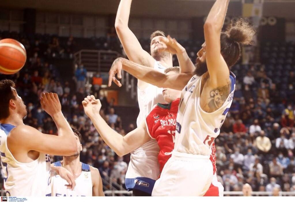 Ελλάδα-Λευκορωσία 77-67: 'Εγινε το πρώτο βήμα στο Αλεξάνδρειο (photos&video)