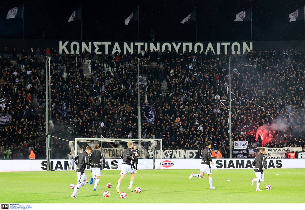 ΠΑΟΚ-Άρης: Εκρηκτική ατμόσφαιρα στην Τούμπα – Πυρσός στον Κουέστα (photos)