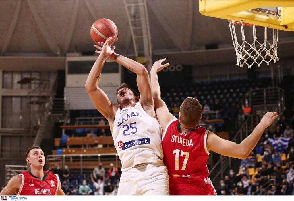 Ελλάδα-Λευκορωσία 77-67: 'Εγινε το πρώτο βήμα στο Αλεξάνδρειο (photos&video)