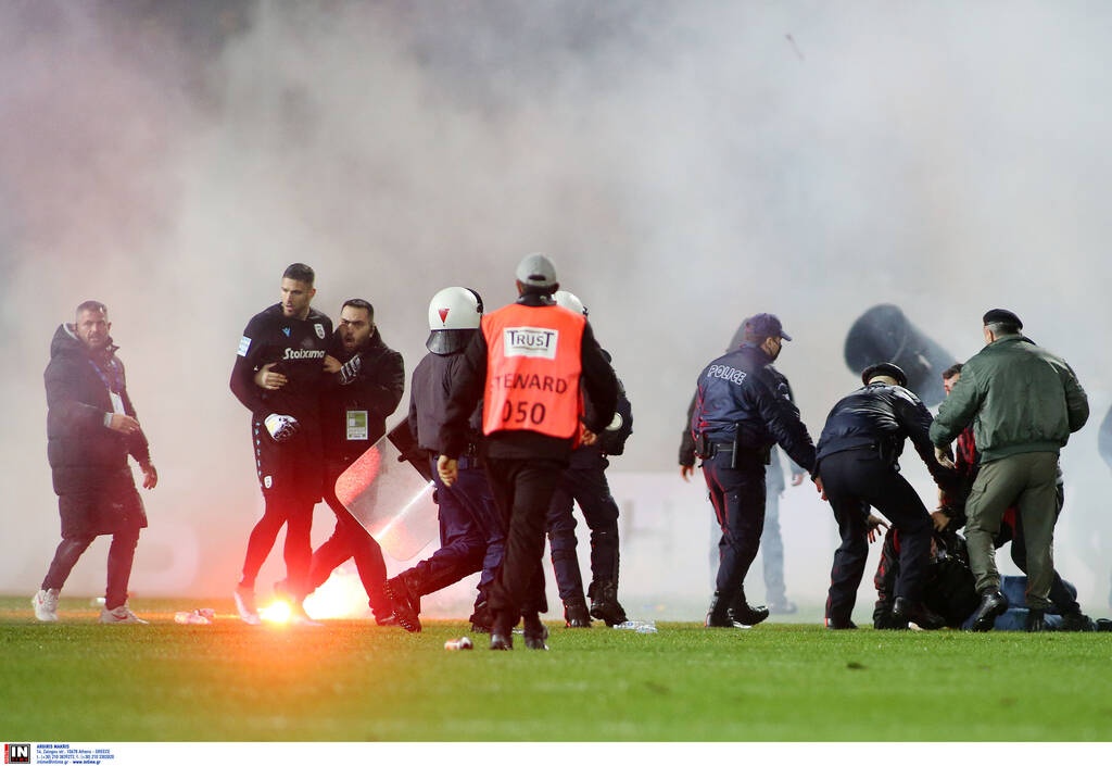 ΠΑΟΚ-Άρης: Έξαλλοι Πασχαλάκης και Ζίβκοβιτς με το «ντού» (photos)