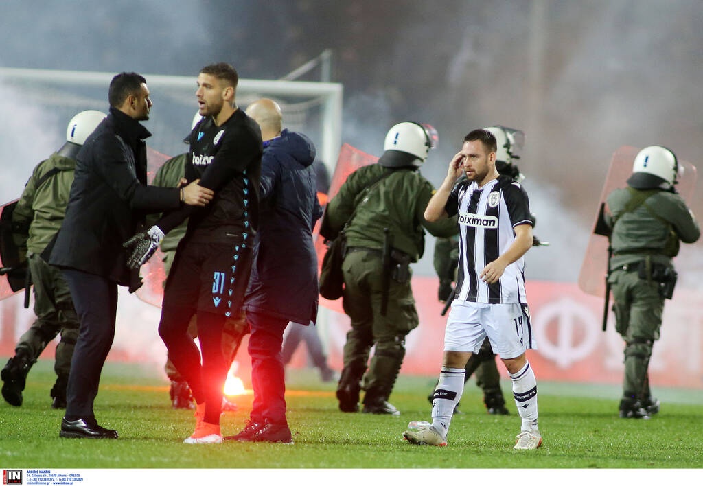 ΠΑΟΚ-Άρης: Έξαλλοι Πασχαλάκης και Ζίβκοβιτς με το «ντού» (photos)