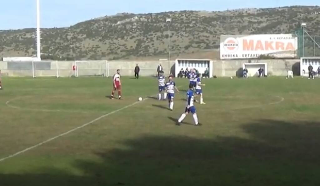 Τρομερό γκολ σε αγώνα ερασιτεχνικού πρωταθλήματος – Τερματοφύλακας σκόραρε πίσω από το κέντρο