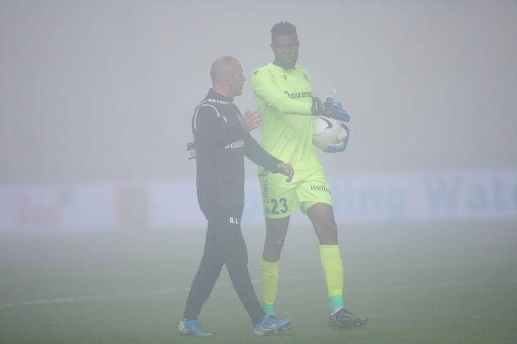 Κύπρος: Δεν έβλεπαν μπροστά τους - Η ομίχλη διέκοψε το ντέρμπι ΑΠΟΕΛ-Ομόνοια! (video+photos)