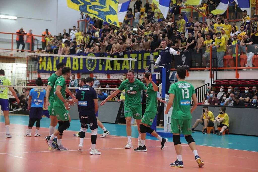 Challenge Cup: Βήμα πρόκρισης στο Ισραήλ, 3-2 σετ την Μακάμπι Γεντίμ