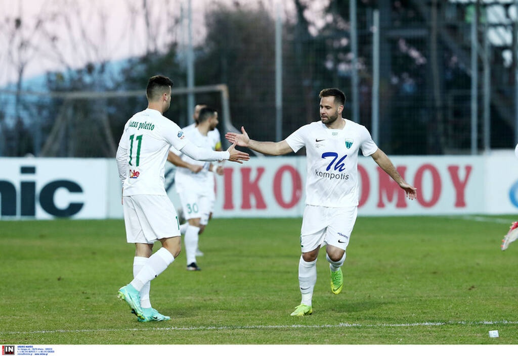 Λεβαδειακός-Ολυμπιακός: Φωτιά στο ματς, 2-0 οι Βοιωτοί στο 6' με Πολέτο κι απευθείας κόρνερ! (vid)