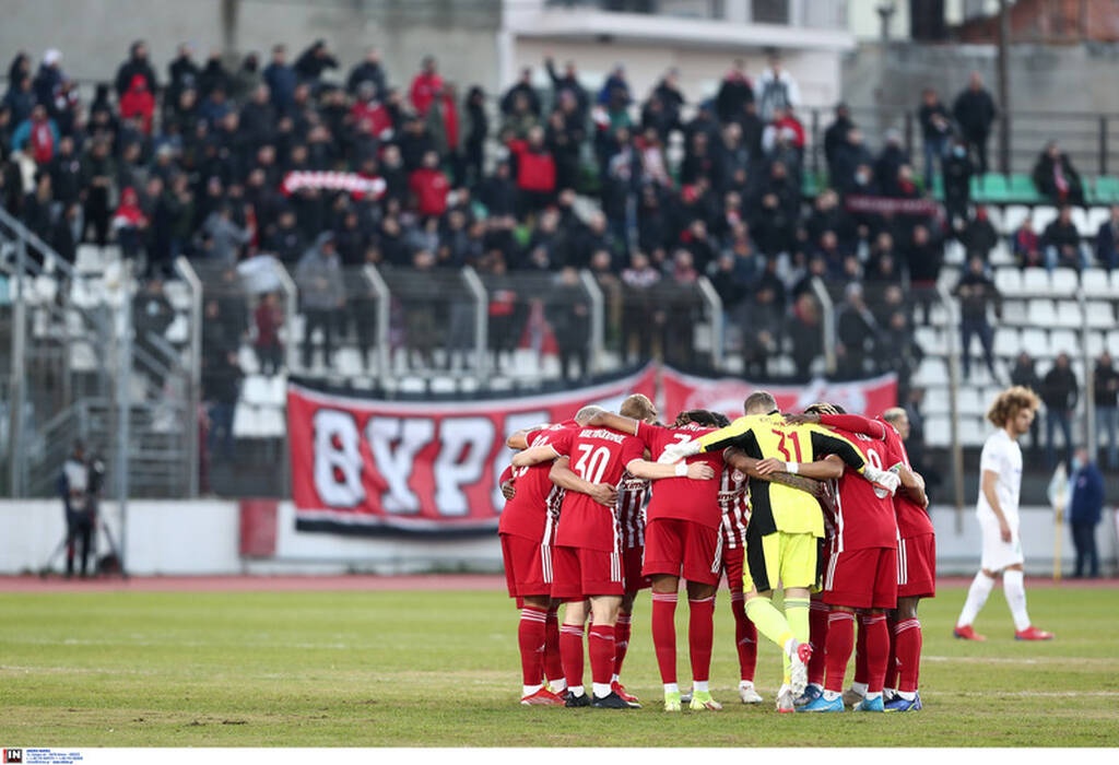 Λεβαδειακός-Ολυμπιακός: Φωτιά στο ματς, 2-0 οι Βοιωτοί στο 6' με Πολέτο κι απευθείας κόρνερ! (vid)