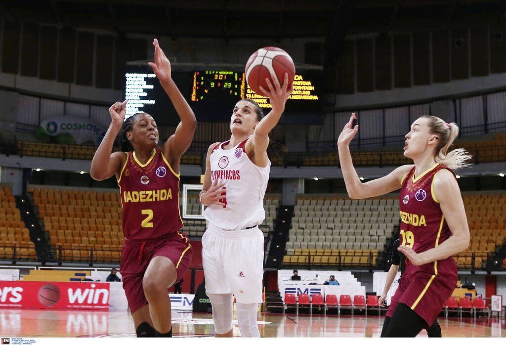 Μπάσκετ γυναικών: Μεγάλη ανατροπή από το -21 και νίκη για τον Ολυμπιακό