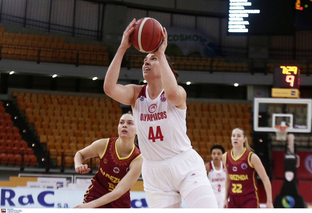 Μπάσκετ γυναικών: Μεγάλη ανατροπή από το -21 και νίκη για τον Ολυμπιακό