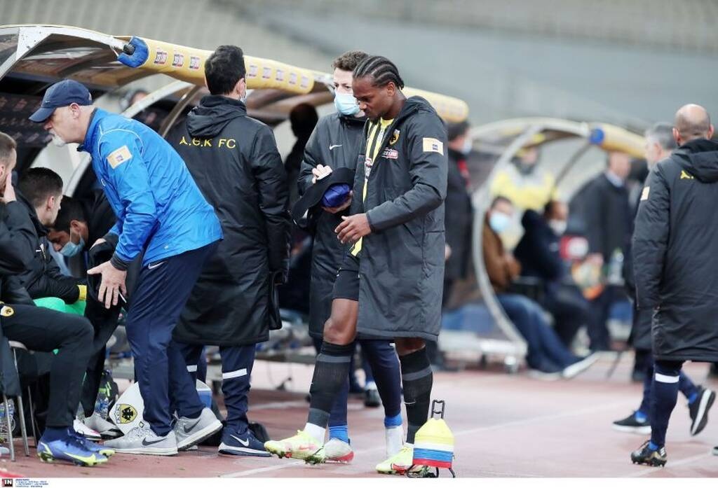 ΑΕΚ-Κηφισιά: Ανησυχία με Λιβάι Γκαρσία - Αποχώρησε τραυματίας πριν τον Παναθηναϊκό (photos)