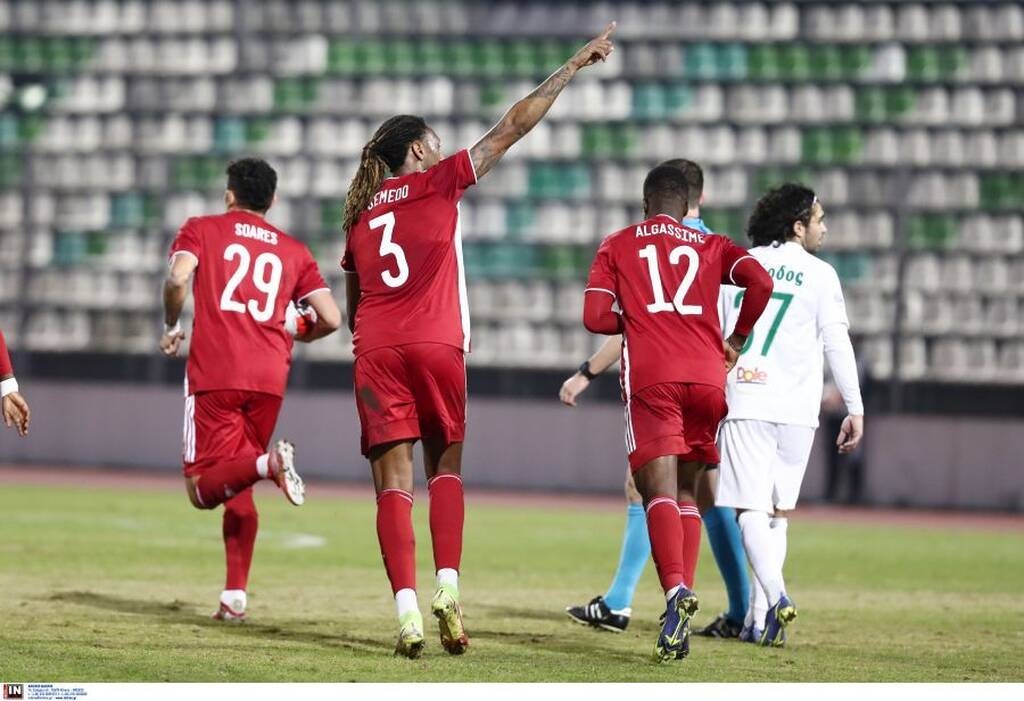 Λεβαδειακός-Ολυμπιακός: Ο Σεμέδο γύρισε στη δράση, σκόραρε και... ξέσπασε! (video+photos)