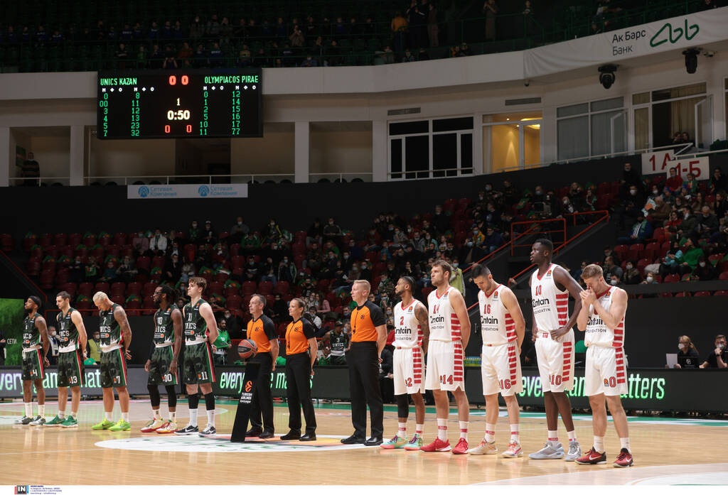 Ούνικς Καζάν-Ολυμπιακός 84-87: Ο Βεζένκοφ έκανε τη διαφορά!