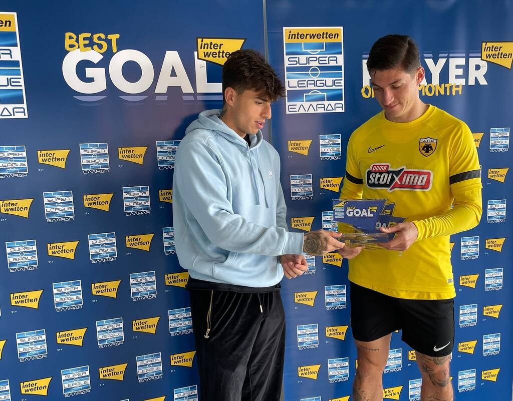 ΑΕΚ: Η… τριπλή βράβευση του Τσούμπερ (photos+video)