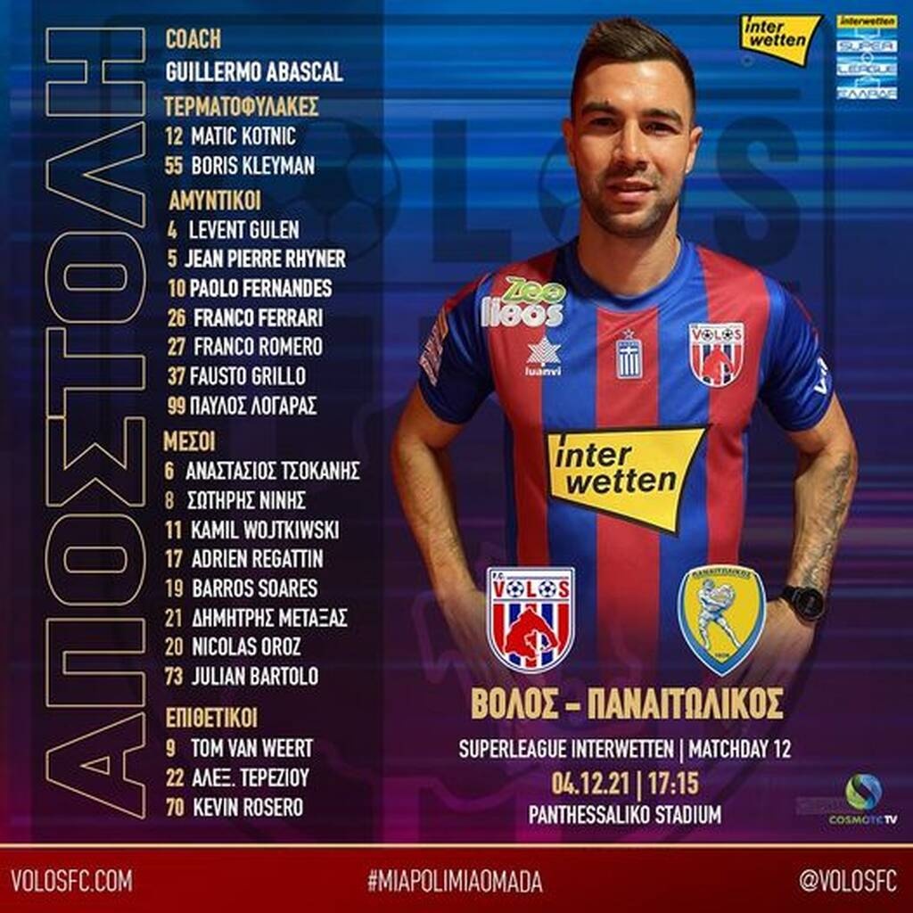 Βόλος: Χωρίς Μπαριέντος, Πουρίτα