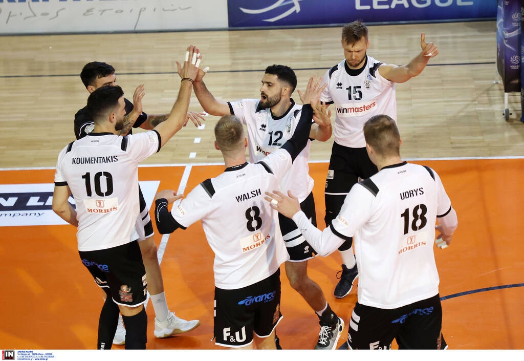 Volley League ανδρών: Με εξαιρετικό Κουμεντάκη πέρασε από την Κρήτη ο ΠΑΟΚ