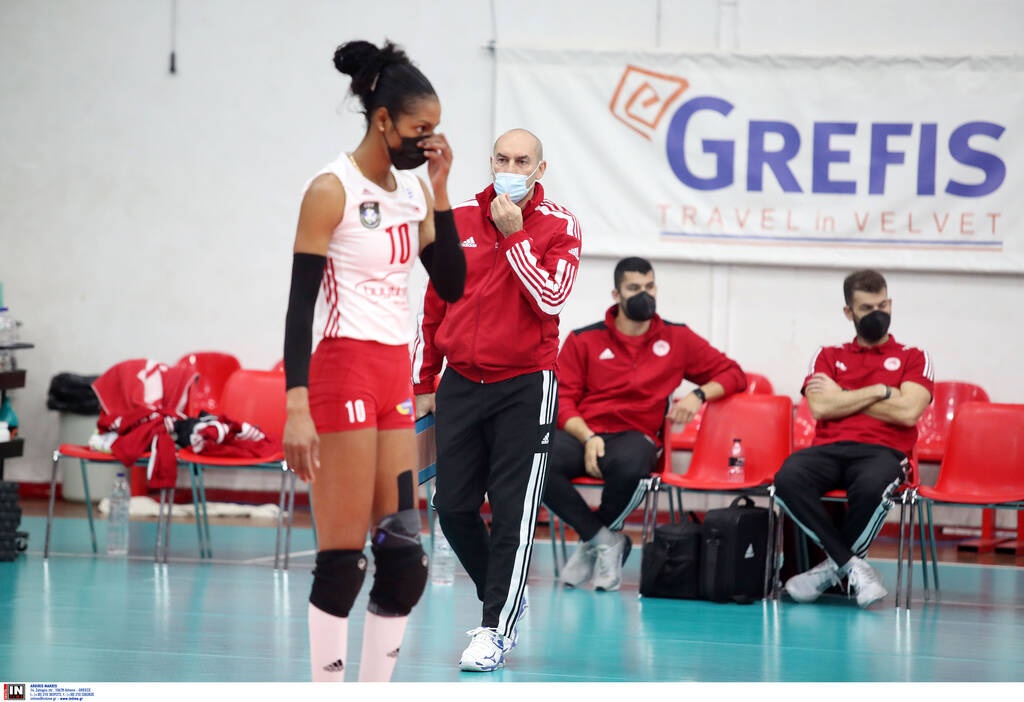 Volley League γυναικών: «Χαστούκι» για Ολυμπιακό από τον ΑΟ Θήρας (photos)