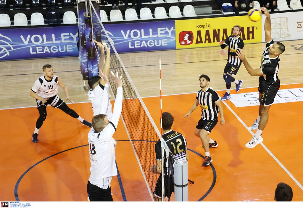 Volley League ανδρών: Με εξαιρετικό Κουμεντάκη πέρασε από την Κρήτη ο ΠΑΟΚ