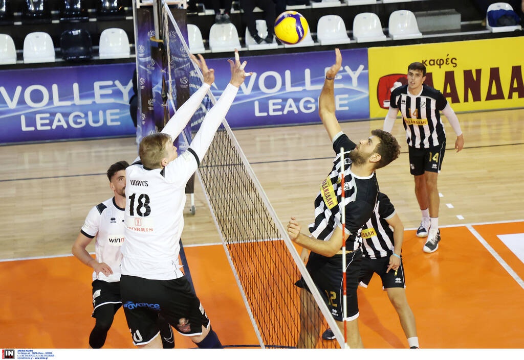 Volley League ανδρών: Με εξαιρετικό Κουμεντάκη πέρασε από την Κρήτη ο ΠΑΟΚ