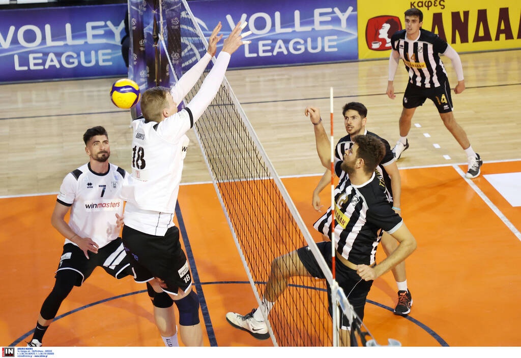 Volley League ανδρών: Με εξαιρετικό Κουμεντάκη πέρασε από την Κρήτη ο ΠΑΟΚ