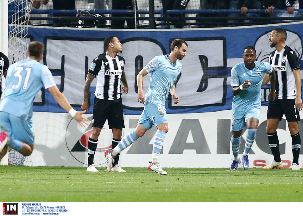 Ιωνικός-ΠΑΟΚ: Γκολ και ανατροπή στη Νίκαια - Σκόραρε και δεν πανηγύρισε ο Κάνιας