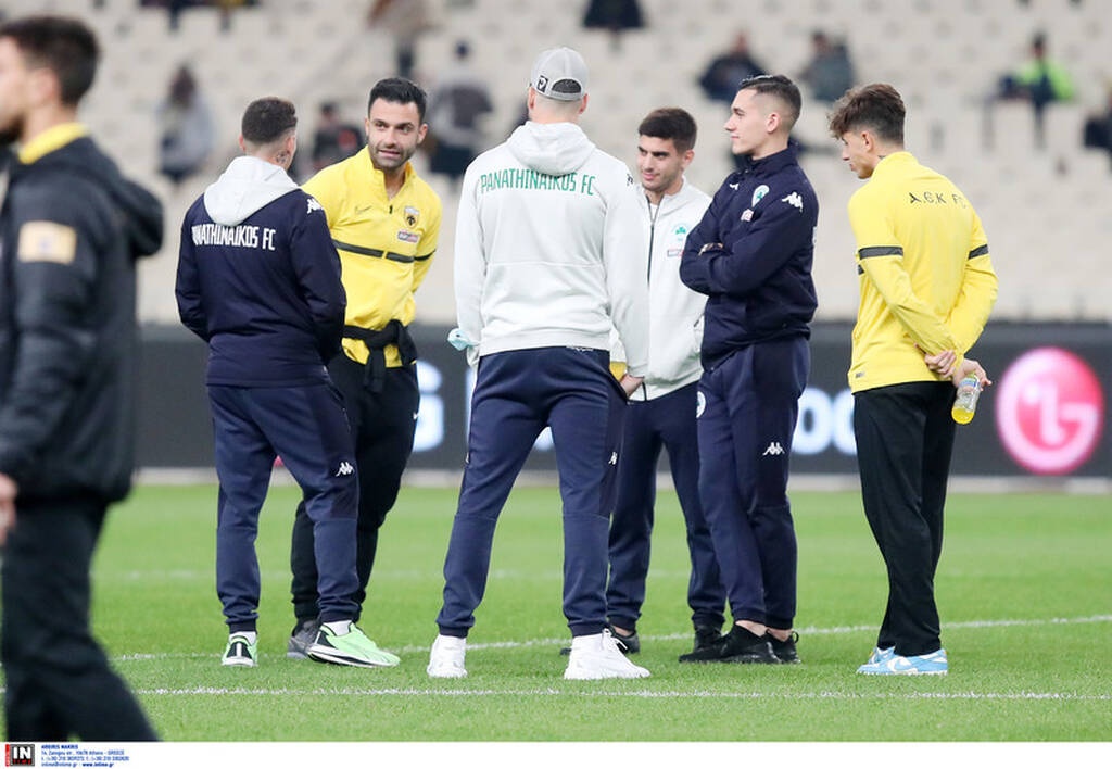 ΑΕΚ-Παναθηναϊκός: Η άφιξη του «τριφυλλιού», το μάτε και τα πηγαδάκια με τους Ενωσίτες! (photos)