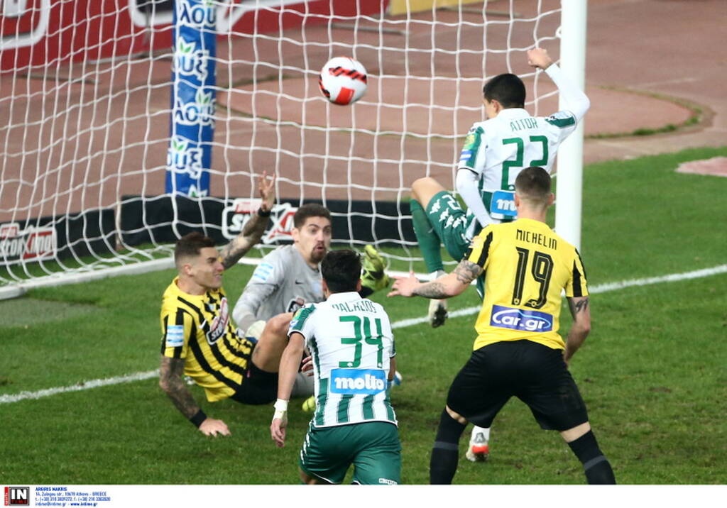 ΑΕΚ-Παναθηναϊκός: Η ευκαιρία της χρονιάς και τα γκολ του Τσούμπερ που ακυρώθηκαν (videos)