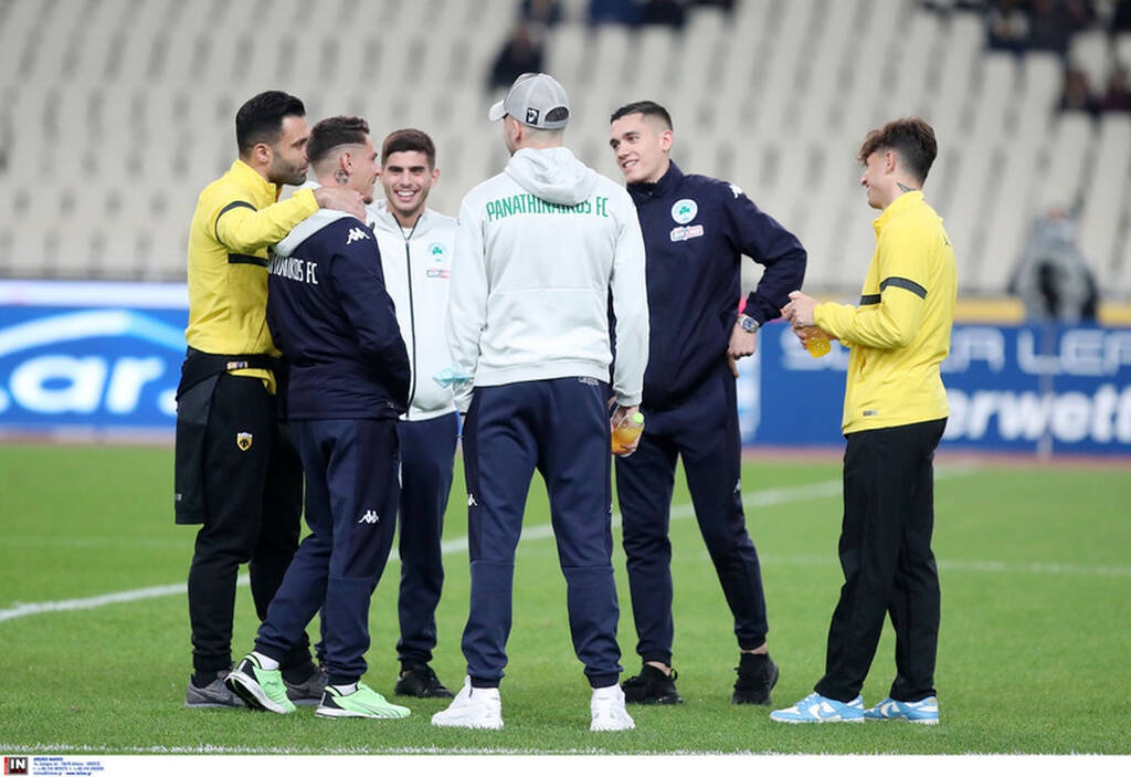 ΑΕΚ-Παναθηναϊκός: Η άφιξη του «τριφυλλιού», το μάτε και τα πηγαδάκια με τους Ενωσίτες! (photos)