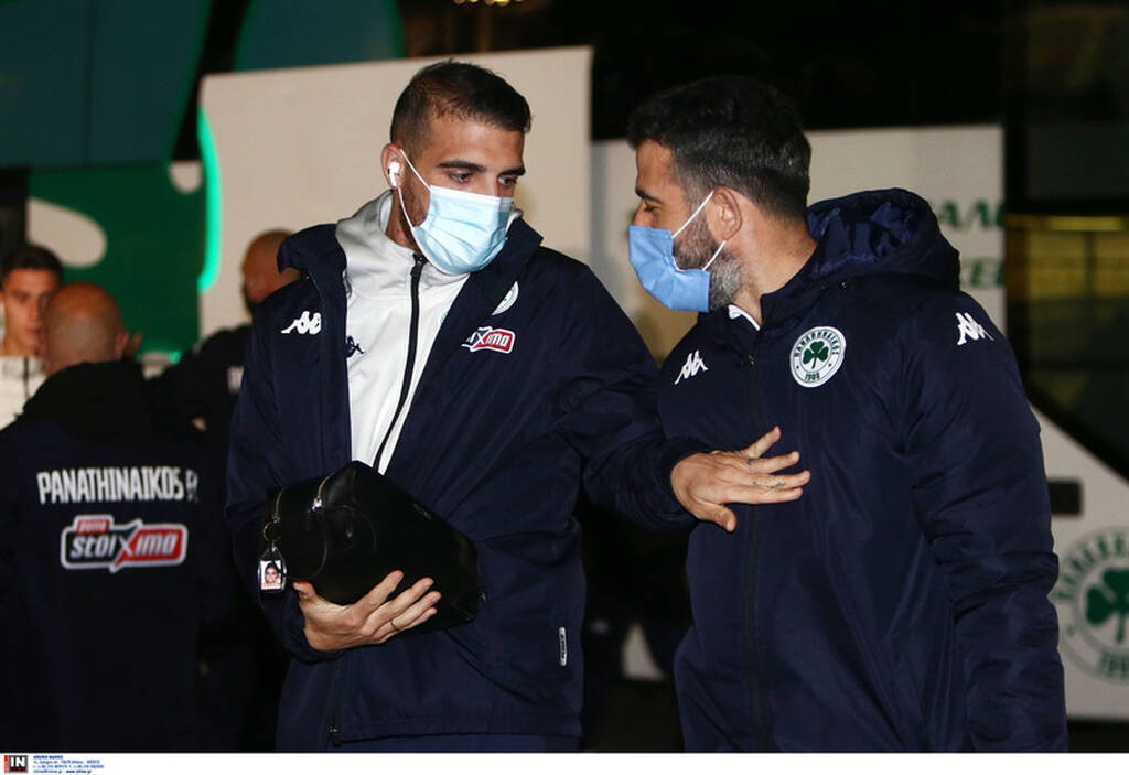 ΑΕΚ-Παναθηναϊκός: Η άφιξη του «τριφυλλιού», το μάτε και τα πηγαδάκια με τους Ενωσίτες! (photos)