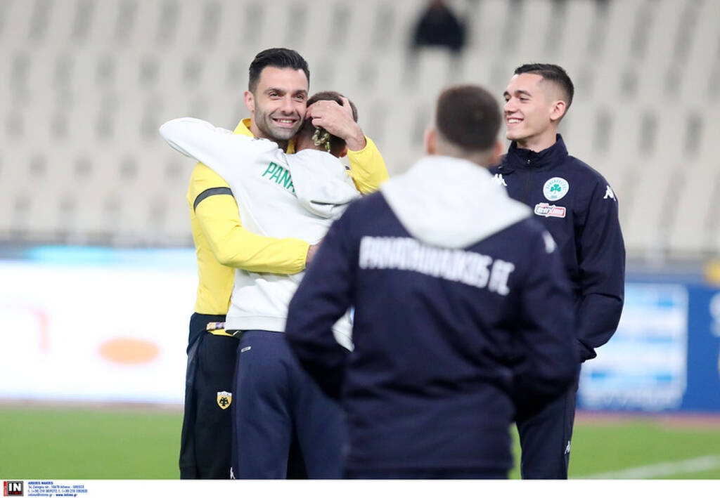 ΑΕΚ-Παναθηναϊκός: Η άφιξη του «τριφυλλιού», το μάτε και τα πηγαδάκια με τους Ενωσίτες! (photos)