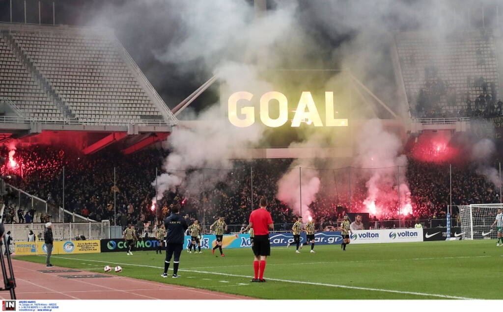 ΑΕΚ-Παναθηναϊκός: Καυτή ατμόσφαιρα στο ντέρμπι (photos+video)