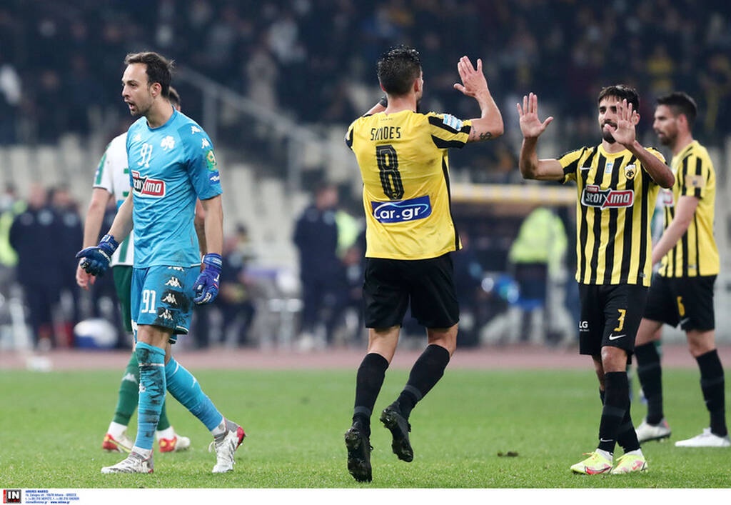 ΑΕΚ-Παναθηναϊκός: Ένταση στο φινάλε με Μπρινιόλι-Τσούμπερ (photos)