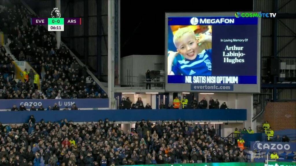 Premier League: Τεράστια νίκη με ανατροπή και γκολάρα στο 92' η Έβερτον κόντρα στην Άρσεναλ! (vid)