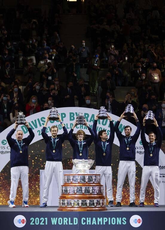 Davis Cup 2021: Στην κορυφή του κόσμου η Ρωσία για 3η φορά στην ιστορία της (photos+videos)