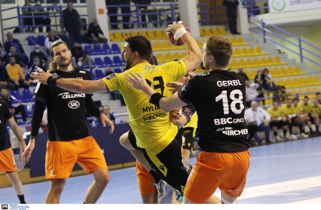 EHF European League: Ήττα για την ΑΕΚ από την Καντέτεν (photos)