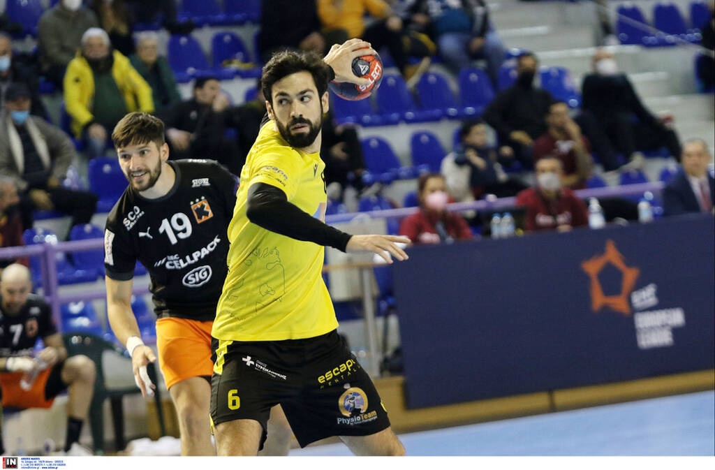 EHF European League: Ήττα για την ΑΕΚ από την Καντέτεν (photos)