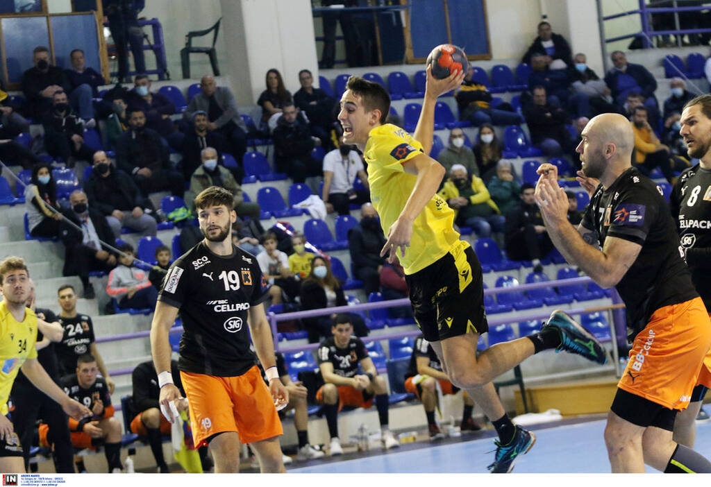 EHF European League: Ήττα για την ΑΕΚ από την Καντέτεν (photos)
