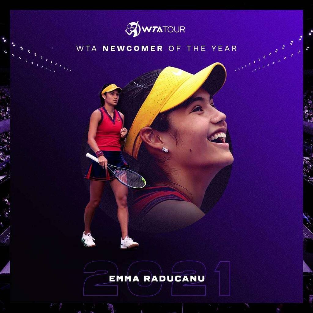WTA: Κορυφαία αθλήτρια η Άσλεϊ Μπάρτι, καλύτερη νέα παίκτρια η Έμα Ραντουκάνου