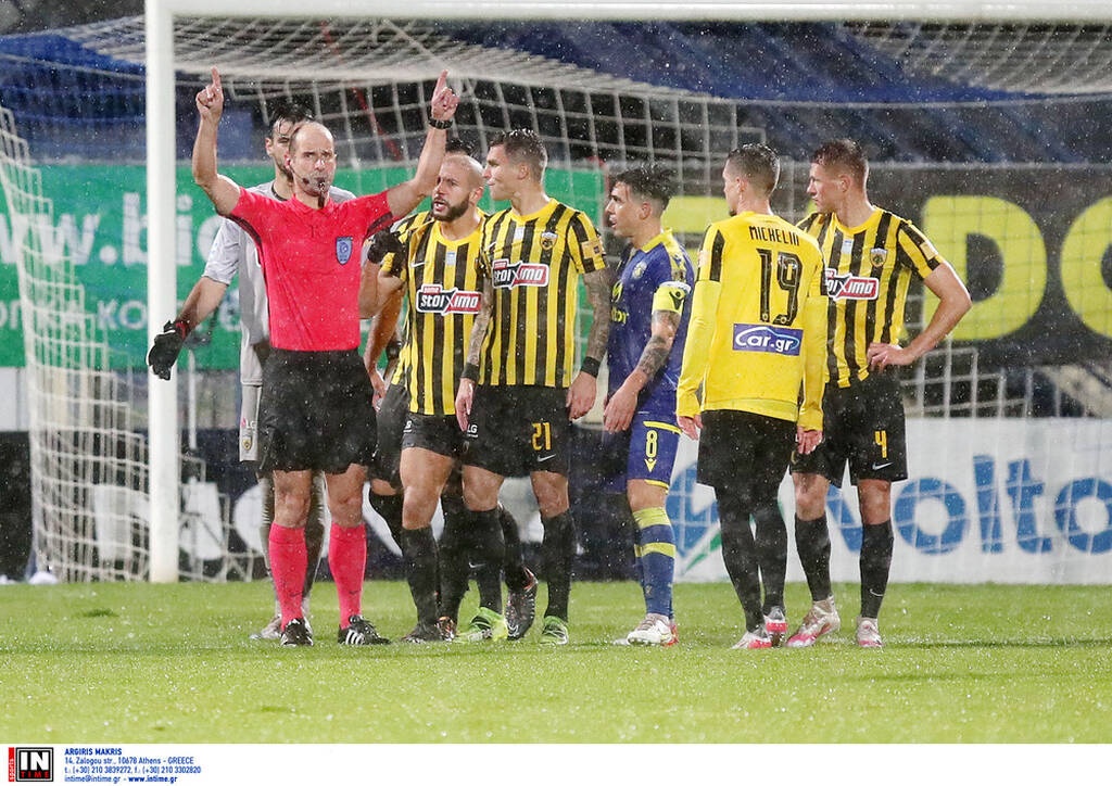 Αστέρας Τρίπολης-ΑΕΚ 0-0: Φρέναρε στη βροχή η Ένωση (photos)