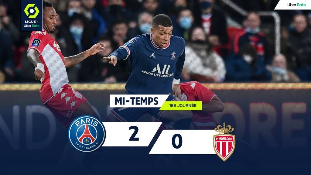 Ligue 1: Ο Εμπαπέ καθάρισε για την Παρί Σεν Ζερμέν το ντέρμπι με τη Μονακό (vid+photos)
