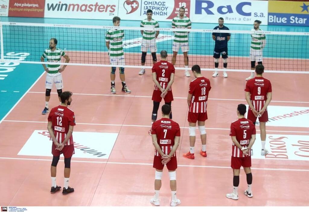 Ολυμπιακός - Παναθηναϊκός: «Ερυθρόλευκο» το πρώτο σετ (video)