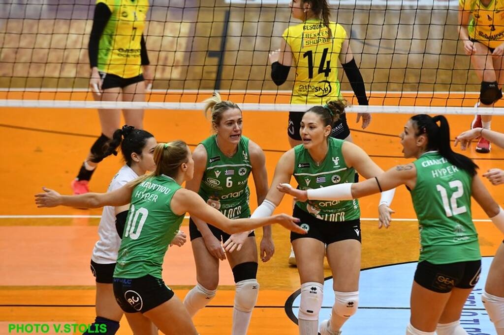 CEV Challenge Cup: Με το ένα… πόδι στους «8» ο Παναθηναϊκός, 3-0 σετ τον Ερμή Οστάνδης (photos)