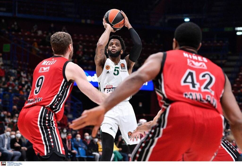 Αρμάνι Μιλάνο-Παναθηναϊκός ΟΠΑΠ 75-54: Πάλεψε μόνο για ένα ημίχρονο, πλήρωσε τα λάθη του (photos)
