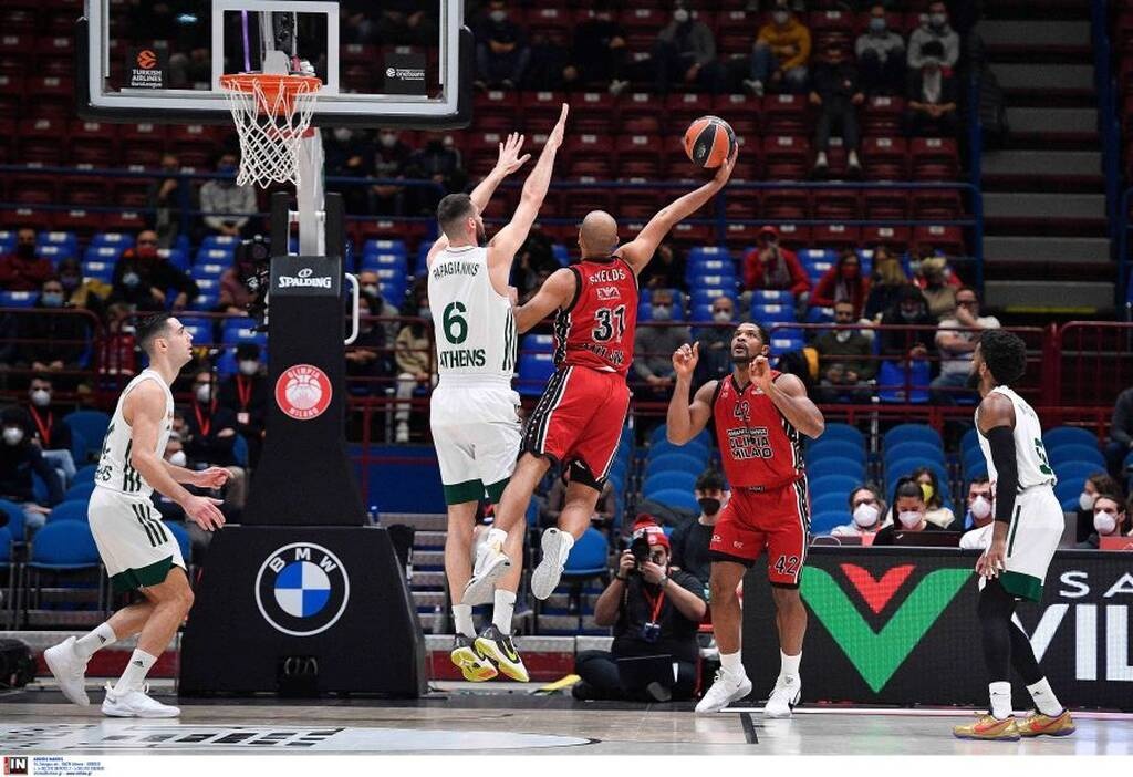 Αρμάνι Μιλάνο-Παναθηναϊκός ΟΠΑΠ 75-54: Πάλεψε μόνο για ένα ημίχρονο, πλήρωσε τα λάθη του (photos)
