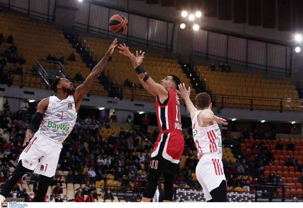 Ολυμπιακός-Μπάγερν Μονάχου 83-60: «Καθάρισε» από νωρίς και επέστρεψε στις νίκες (photos)