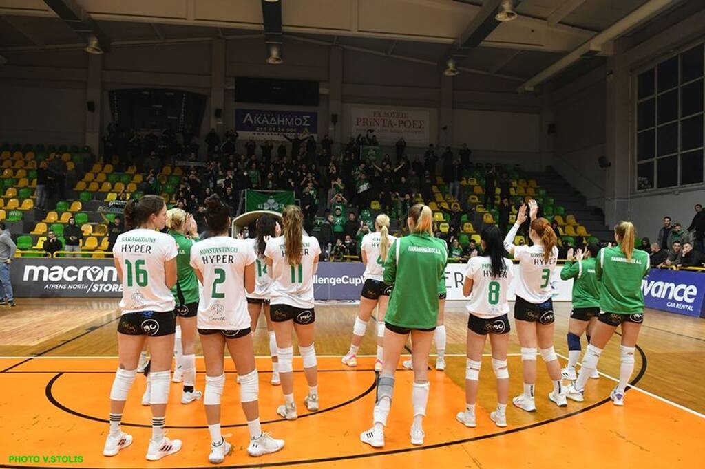CEV Challenge Cup γυναικών: Ο Ερμής Οστάνδης τη νίκη, ο Παναθηναϊκός την πρόκριση στους «8» (photos)