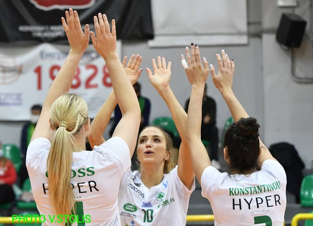 CEV Challenge Cup γυναικών: Ο Ερμής Οστάνδης τη νίκη, ο Παναθηναϊκός την πρόκριση στους «8» (photos)