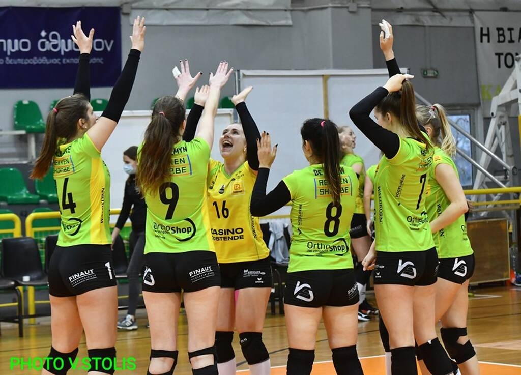 CEV Challenge Cup γυναικών: Ο Ερμής Οστάνδης τη νίκη, ο Παναθηναϊκός την πρόκριση στους «8» (photos)