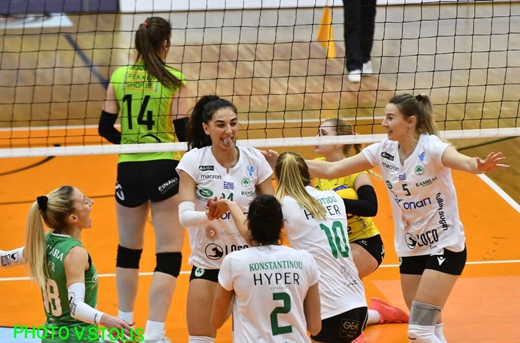 CEV Challenge Cup γυναικών: Ο Ερμής Οστάνδης τη νίκη, ο Παναθηναϊκός την πρόκριση στους «8» (photos)